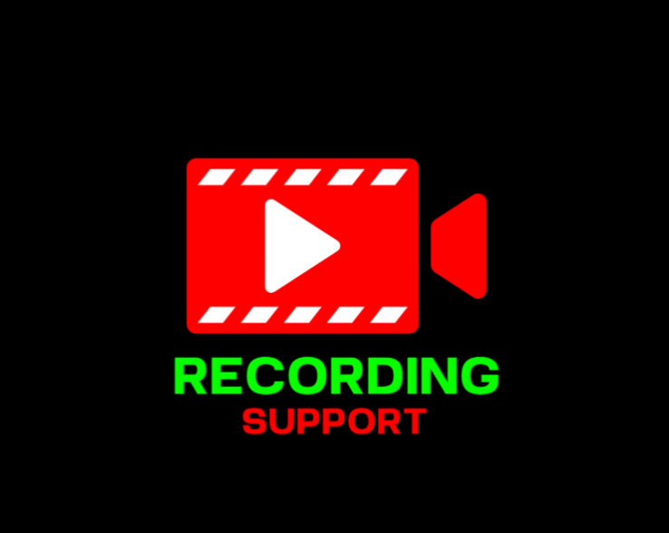 RECORDING SUPPORT